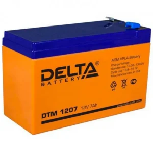 Батарея 12V/7,2Ah Delta DTM 1207