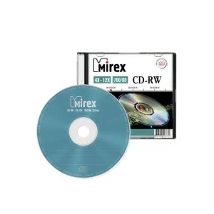 Диск многократной записи CD-RW Mirex 700Mb