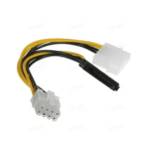 Переходник для видеокарты FinePower Molex(M)+SATA(M) – PCI-E 8pin(F)