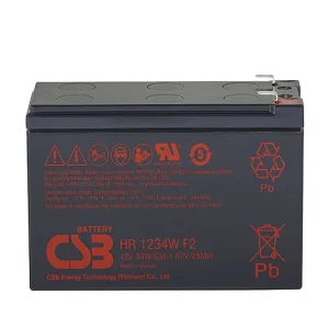 Батарея 12V/9Ah CSB HR1234W F2