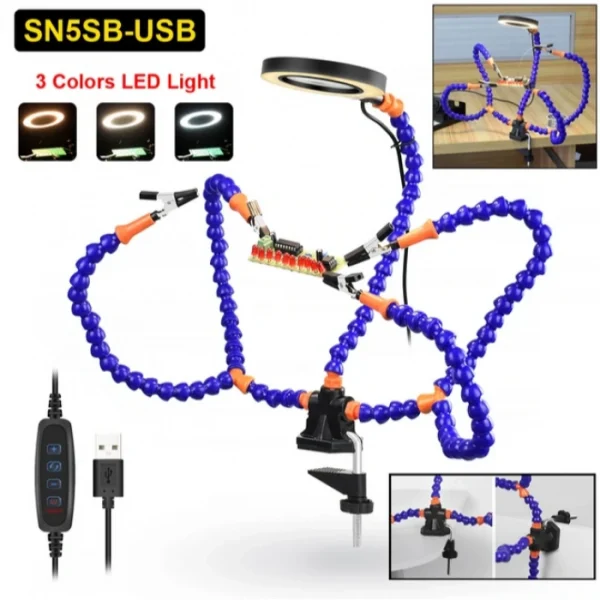 Третья рука NEWACALOX SN5SB-USB — изображение 2