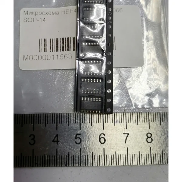 Микросхема HEF4066BT HEF4066 SOP-14 — изображение 2