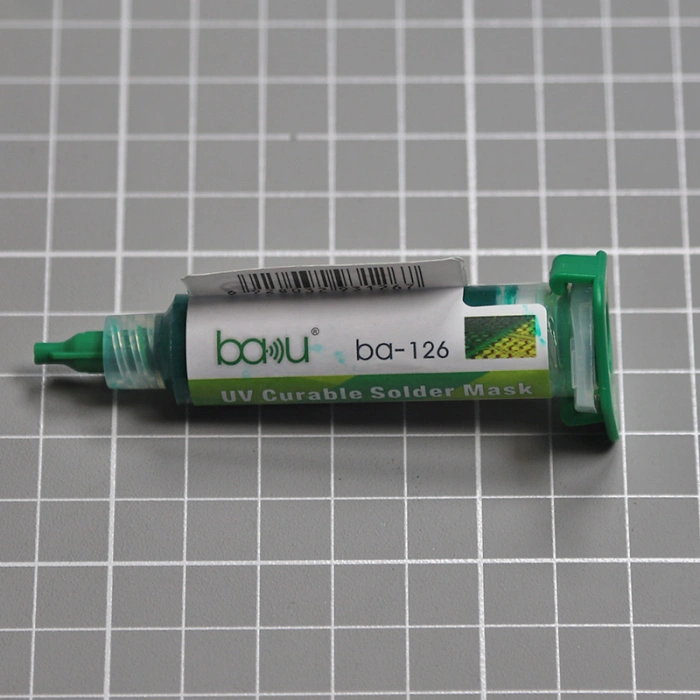 Лак защитный (зеленый) BAKU BK-126 (15мл)