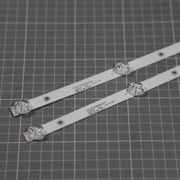 Подсветка DEXP 32" CC02320D562V08/H32F8000Q (2х6 LED/560х17мм/6V/3 pin)
