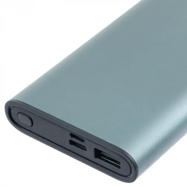 Мобильный аккумулятор Rombica NEO Terra Gray (Li-Ion, 10000мАч, 5В/3А, вых.: USB A/Type C) — изображение 2