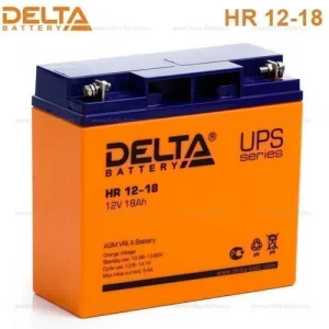 Батарея 12V/18Ah Delta HR 12-18