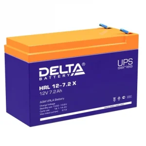 Батарея 12V/7,2Ah Delta HRL 12-7.2 X