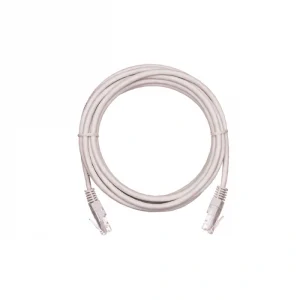 Патч-корд UTP Netlan  (0,5 м, кат.5e, 2x RJ45/8P8C, заливной, многожильный, медь, PVC) серый