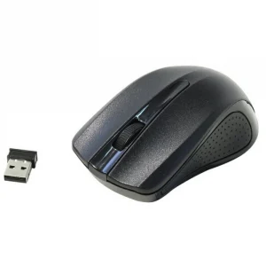 Мышь беспроводная Oklick 485MW/485MW+ (1200dpi, светодиодная, 2 кнопки, 2.4ГГц, USB) Черный