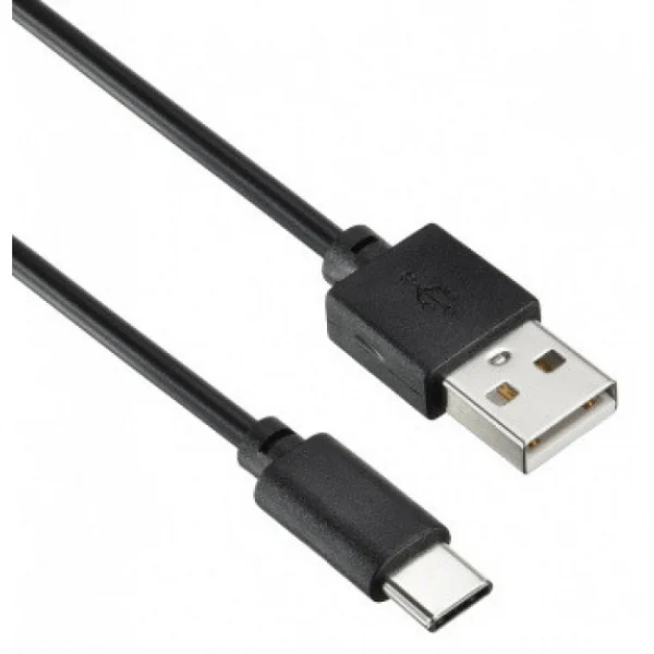 Кабель USB 2.0 A (M)  USB Type-C (M) 1,8/2м черный