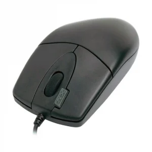 Мышь проводная A4Tech OP-620D (800dpi, светодиодная, 2 кнопки, USB) черный