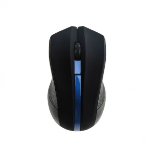 Мышь беспроводная Oklick 615MW (1000dpi, светодиодная, 2 кнопки, 2.4ГГц, USB) Черный/синий