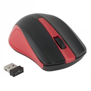 Мышь беспроводная Oklick 485MW/485MW+ (1200dpi, светодиодная, 2 кнопки, 2.4ГГц, USB) Черный/красный