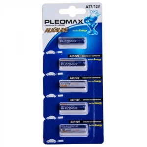 Батарейка Samsung Pleomax MN27 A27-5BL щелочная, 12В (цена за 1 элемент)