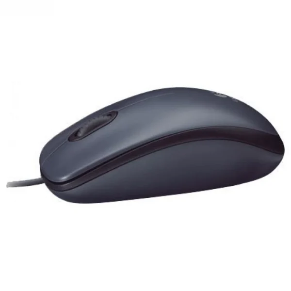 Мышь проводная Logitech Optical M90 (1000dpi, светодиодная, 2 кнопки, USB) Серый 910-001794/910-001793 — изображение 2