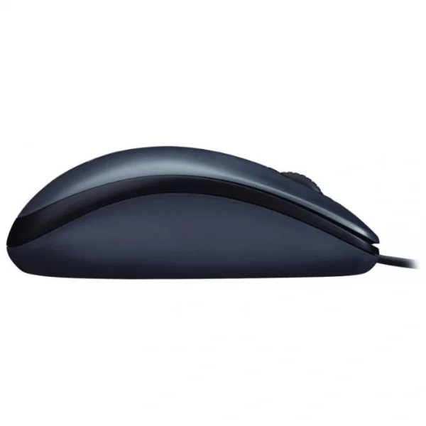 Мышь проводная Logitech Optical M90 (1000dpi, светодиодная, 2 кнопки, USB) Серый 910-001794/910-001793 — изображение 4