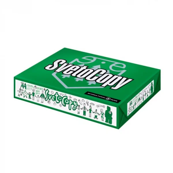 Бумага офисная А4, класс С, 146%, 80 г/м², 500 л., SvetoCopy