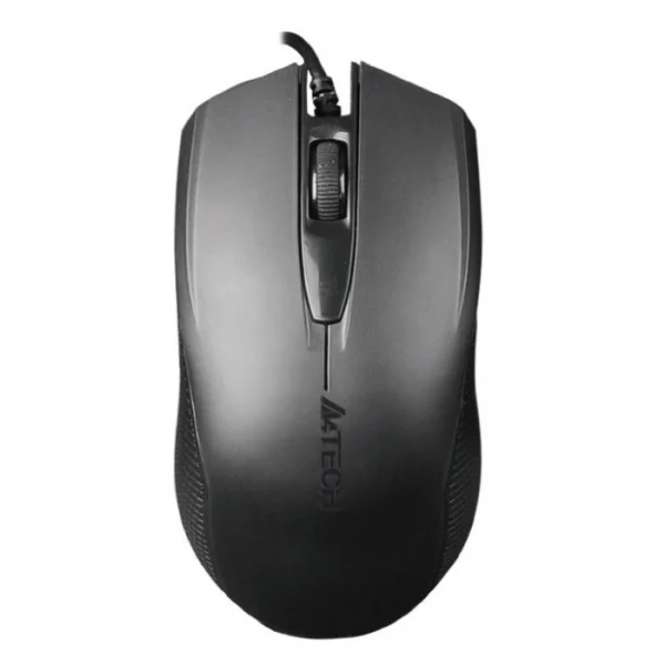 Мышь проводная A4Tech OP-760 (1200dpi, светодиодная, 2 кнопки, USB) Черный — изображение 2