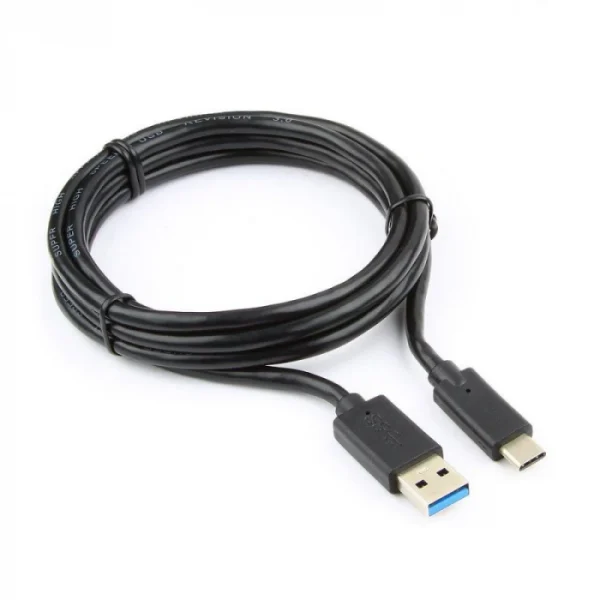 Кабель USB 3.0 A (M)  USB Type-C (M) 1,8/2м черный