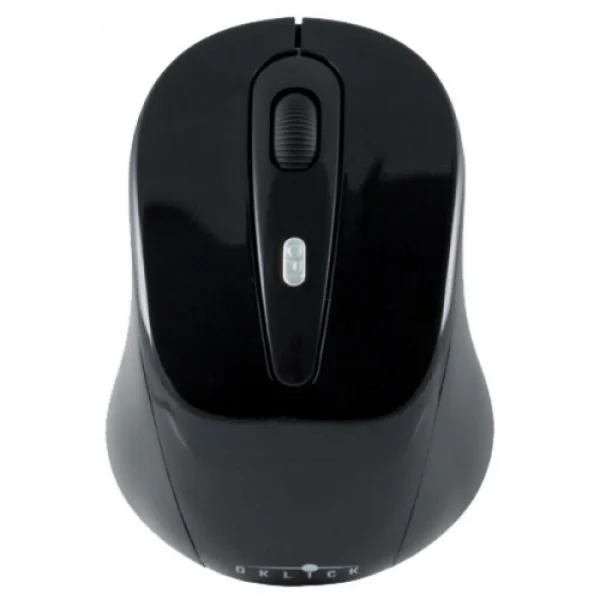 Мышь беспроводная Oklick 435MW (1600dpi, светодиодная, 3 кнопки, 2.4ГГц, USB) Черный — изображение 2